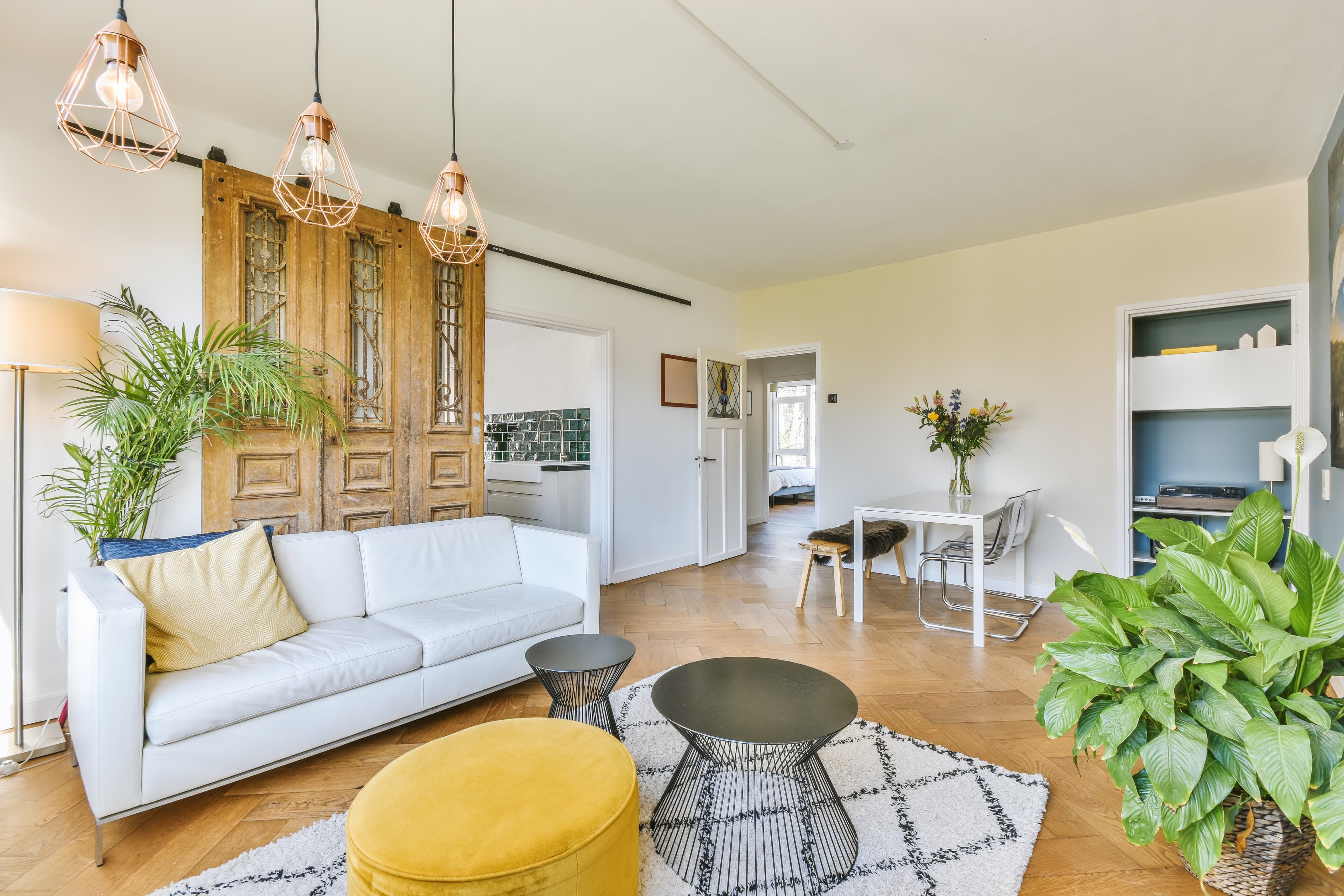 Intérieur d'un salon moderne